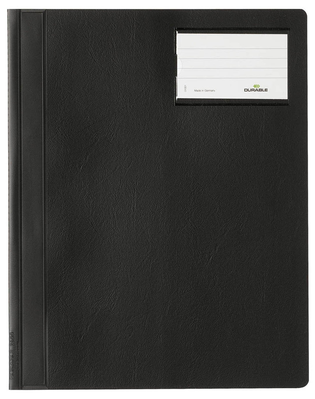Durable Schnellhefter für A4 Überbreite, schwarz, 25er Packung, 250001, Schwarz