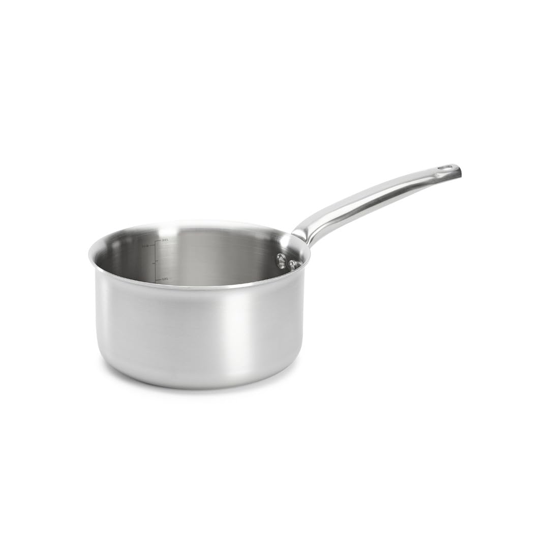 de Buyer - Kochtopf aus Edelstahl ALCHIMY - 18 cm - 3601.18, Silber