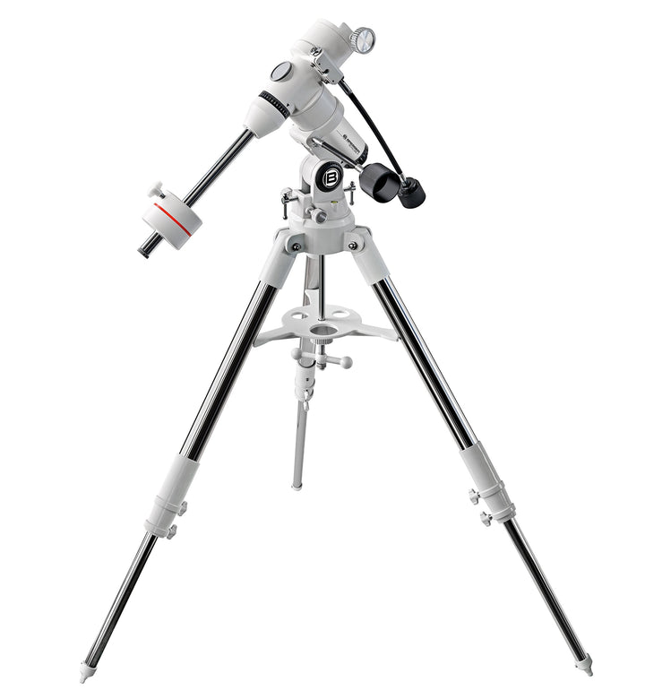 Bresser Messier EXOS-1 EQ Teleskop Montierung mit bis zu 7 Kilogramm Tragfähigkeit und stabilem Alum