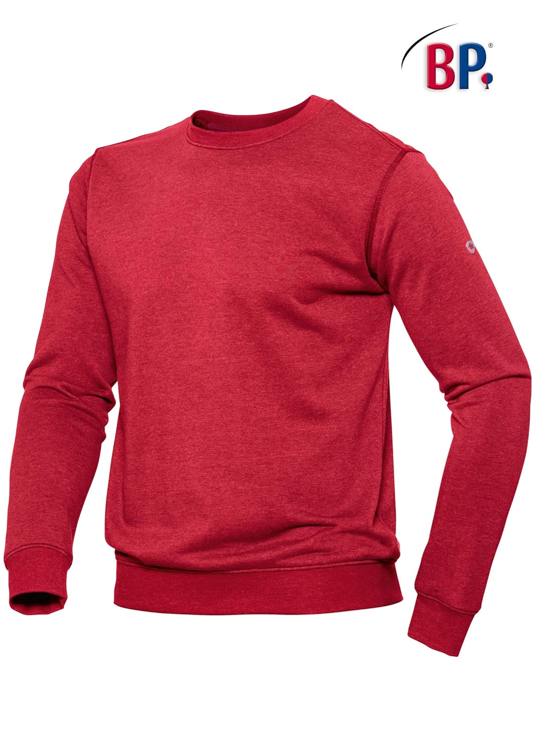BP 1720-293-0081-M Unisex-Sweatshirt, Schlanke Silhouette, lange Ärmel und Rundhalsausschnitt, 280,0