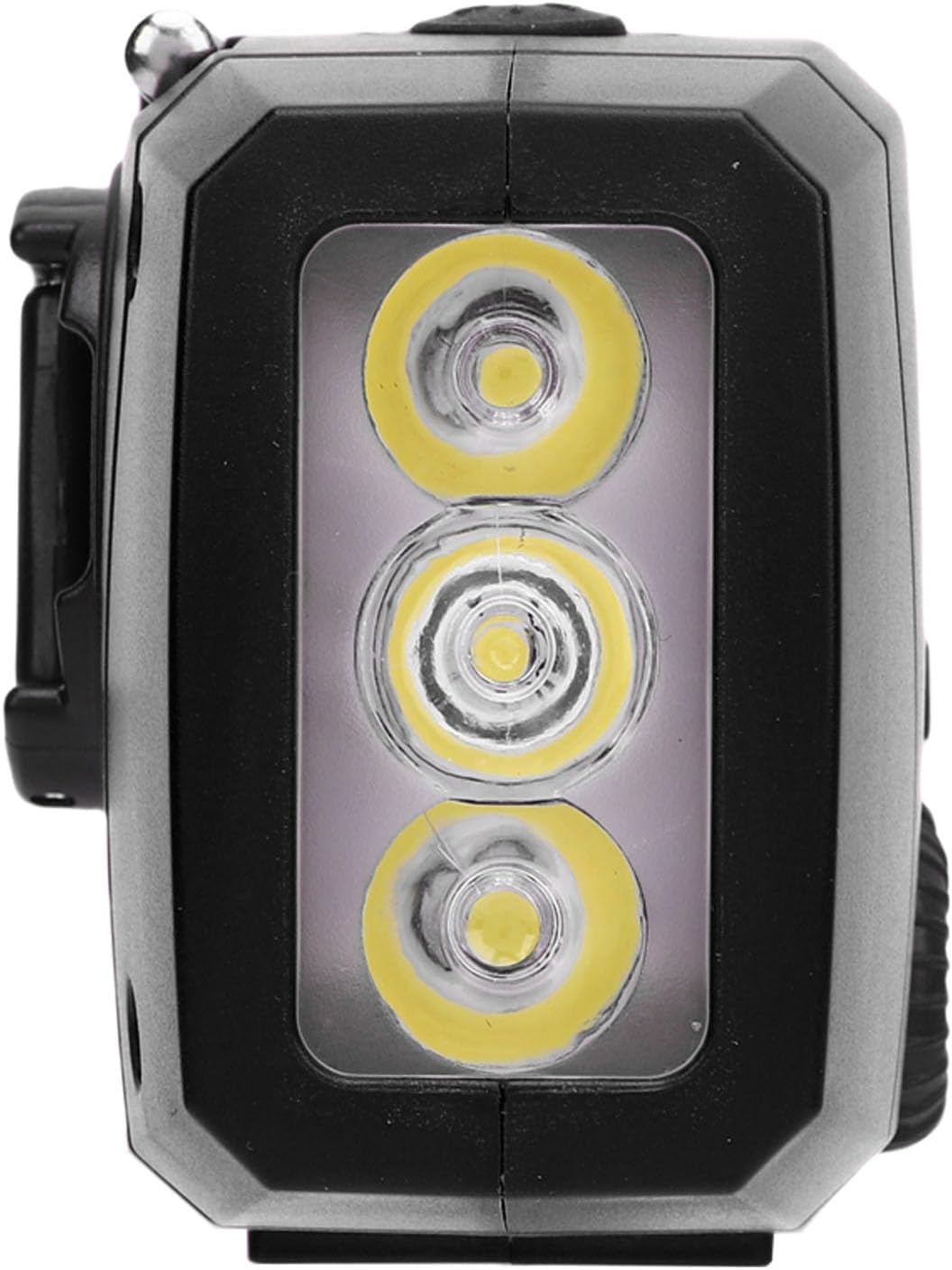 Garosa Solar-Handkurbel-Notfallradio 2000 MAh mit AM FM WB Wetteralarm-LED-Taschenlampe für Outdoor-
