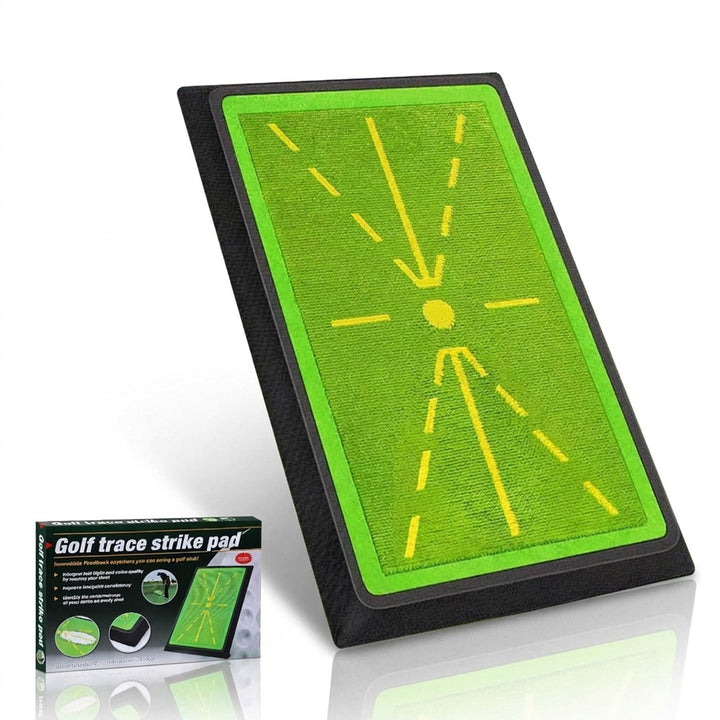 Golf Trainingsmatte Golf Matte Golf Training - Golfschaukelmatte Schwung Feedback - Präzises Ballstr