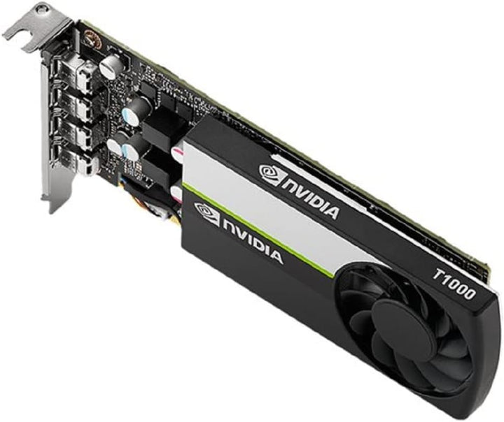 PNY VGA-kompatibler Quadro T1000 8GB LP OEM-Version, VCNT1000-8GB-SB, Schwarz