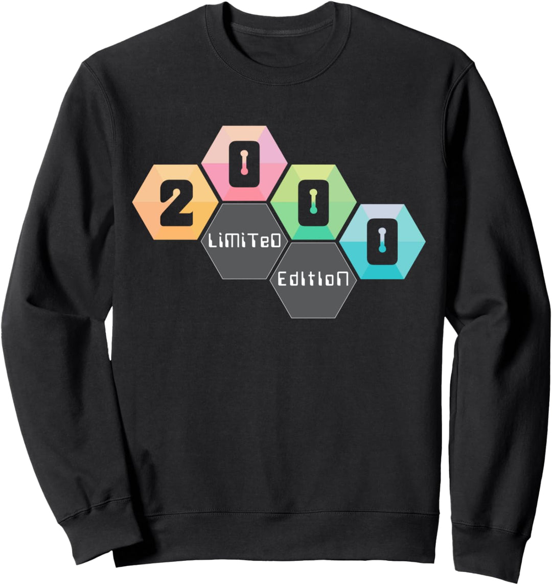 24. Geburtstag Mann Frau 24 Jahre 2000 Deko Lustig Geschenk Sweatshirt