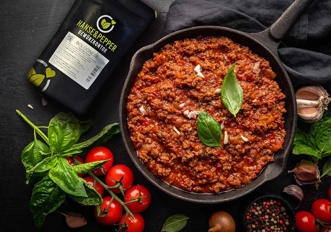 1kg Bolognese Gewürz Spagehtti Bolgnese Gewürzmischung Nudelgerichte Pasta 1 kg (1er Pack), 1 kg (1e