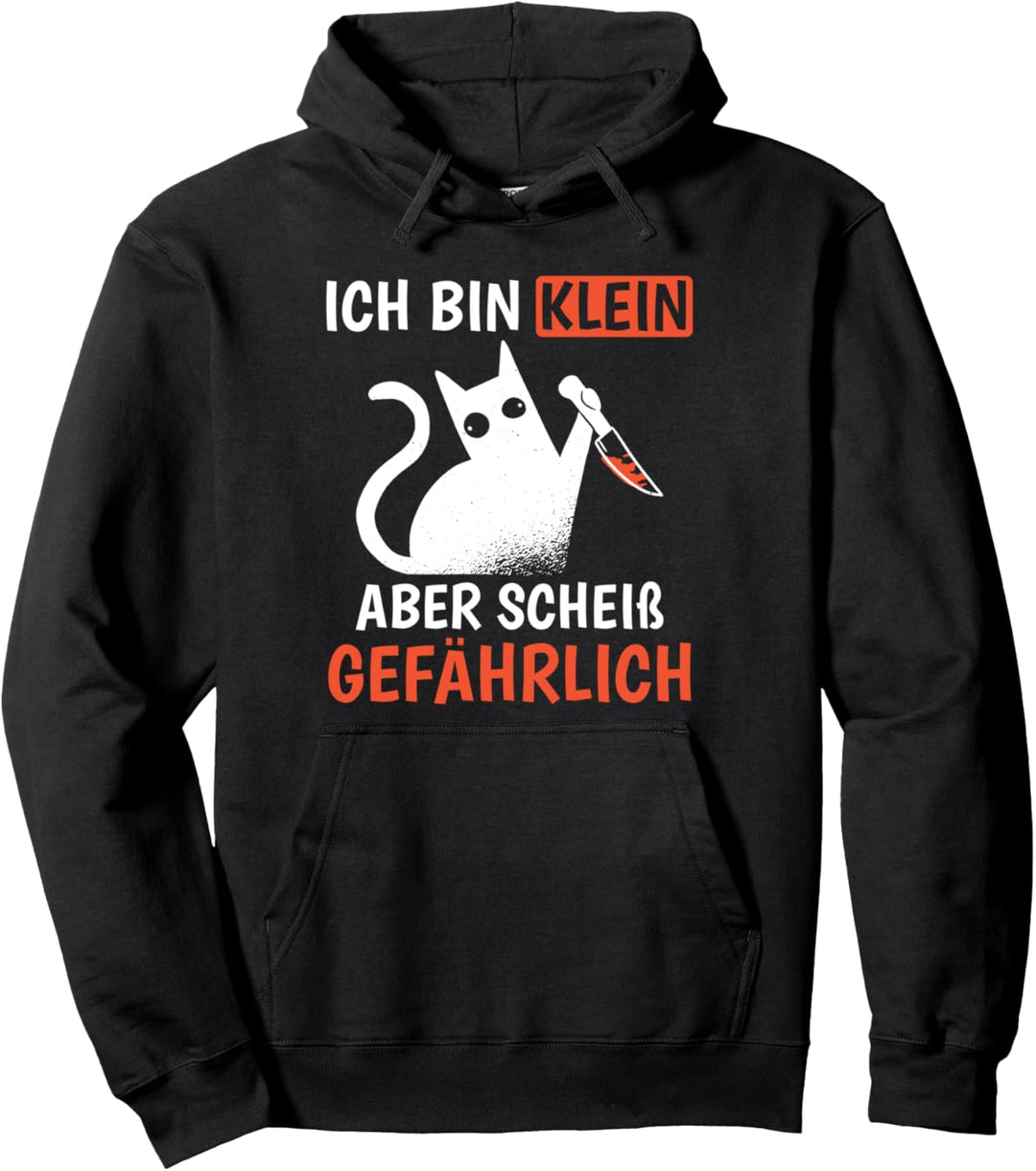 Nicht Klein lieb und nett Ich bin klein aber gefährlich Pullover Hoodie