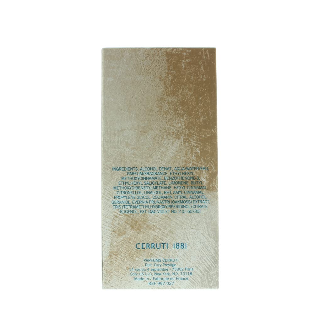 Cerruti 1881 Essential homme/man Eau de Toilette, 50 ml 50 ml (1er Pack), 50 ml (1er Pack)