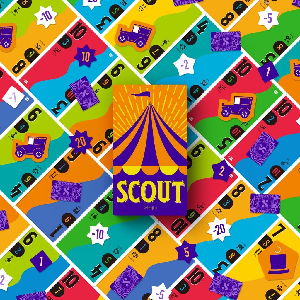 Oink Games Scout Gesellschaftsspiel für 2-5 Spieler • Unterhaltsames Kartenspiel für die ganze Famil