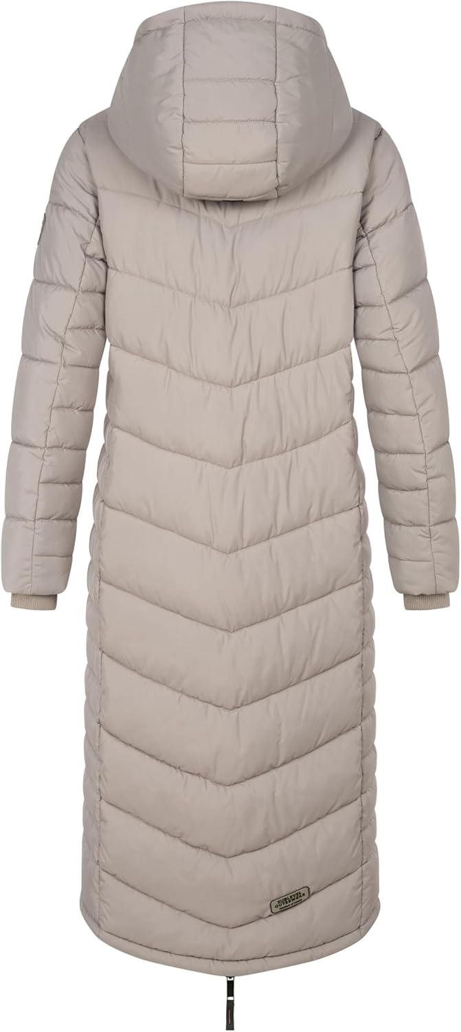 Sublevel Damen Übergangs Frühlings Jacke Outdoorjacke mit Kapuze sportlicher Damen Mädchen Parka S M