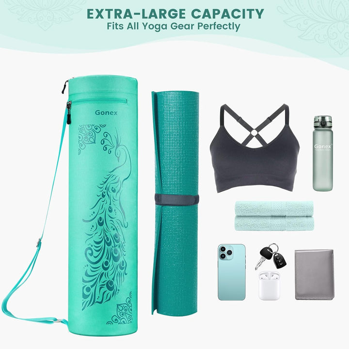 Gonex Yogatasche, Yogamatte Tasche Durchgehender Reissverschluss für Robuste wasserdichte Yogamatten