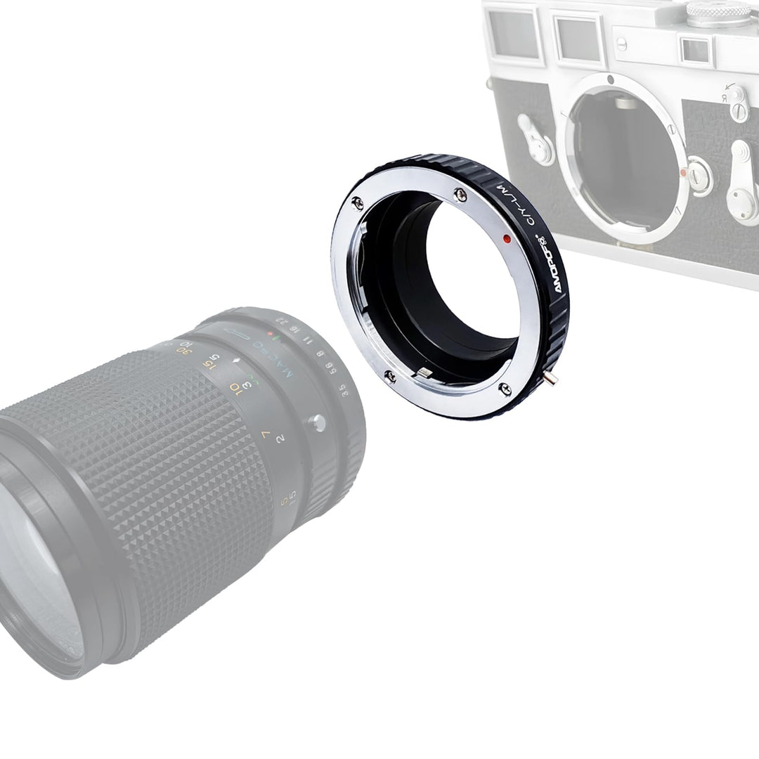 CY-LM Objektivadapter Adapterring,für Contax/Yashica Objektiv Kompatibel auf für LM M1,M2,M3,M4,M5,M