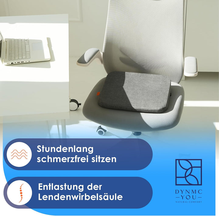 DYNMC you Keilkissen Auto Mittelhart H3 - Test SEHR GUT - INNOVATIONSPREIS ERGONOMIE mit Physiothera