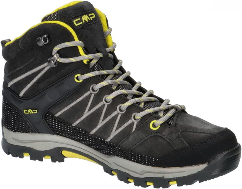 CMP Kids Rigel Mid Trekking Shoes Wp Wanderschuhe 38 EU Lead, 38 EU Lead