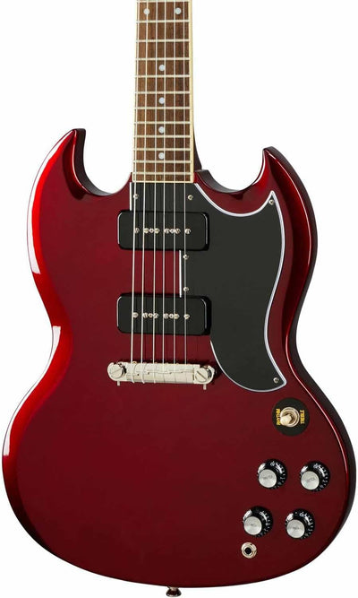 Epiphone SG Special P-90 Sparkling Burgundy - Double Cut E-Gitarre