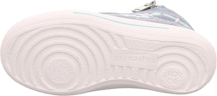 Superfit Mädchen TensySneaker 33 EU Blau Hellgrün 8010, 33 EU Blau Hellgrün 8010