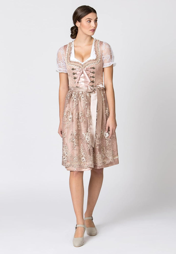 Stockerpoint Damen Lilou Midi Dirndl, 34