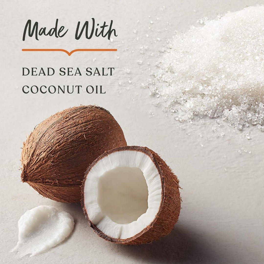 Sanctuary Spa Peeling mit Salz aus dem Toten Meer und Kokosnussöl, ohne Mineralöl, ohne Tierversuche