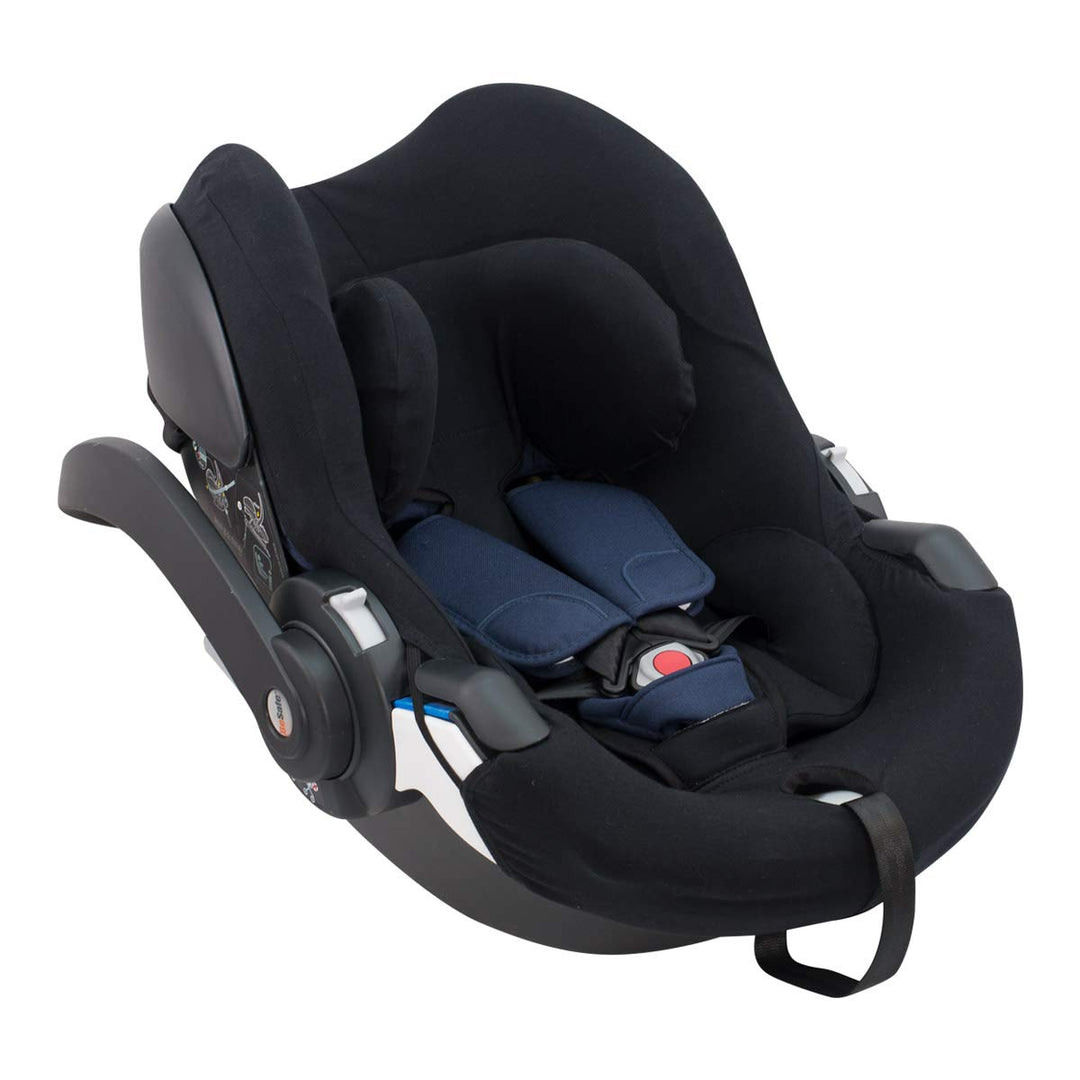 JYOKO KIDS Bezug kompatibel mit Besafe Modular gr 0 (Black Series), Black Series
