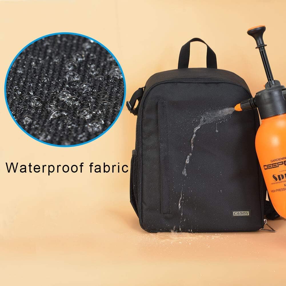 CADeN Kamerarucksack Camera Backpack Wasserabweisend Kameratasche Fototasche Kompatibel mit Sony Can