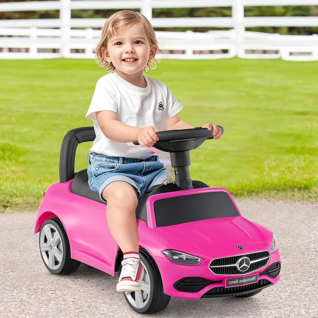 SOARS Kinder Rutschauto, Rutschfahrzeug mit Lenkrad, Sound, Stauraum, Spielzeugauto Jungen & Mädchen