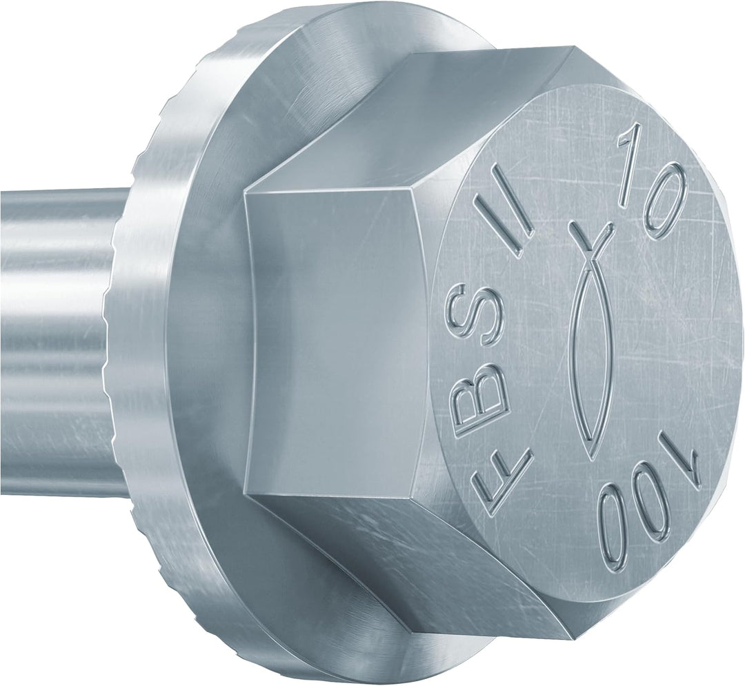 fischer UltraCut FBS II 10x90 35/25/5 US Sechskant, leistungsstarke Betonschraube für den Innenberei