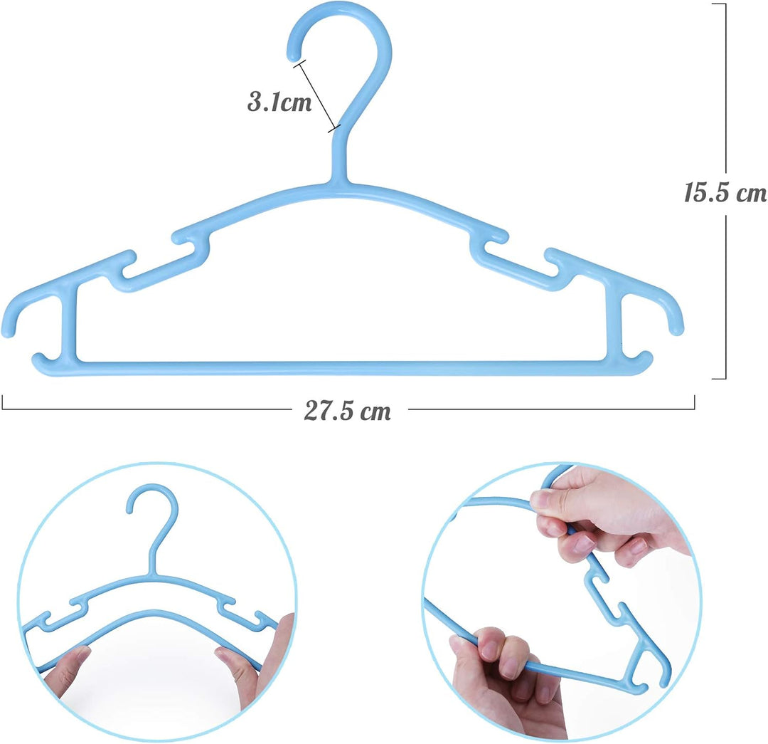 ilauke Kleiderbügel Kinderkleiderbügel 36 STK. Baby Kleiderbügel Hangers Aufbewahrung Kleiderbuegel