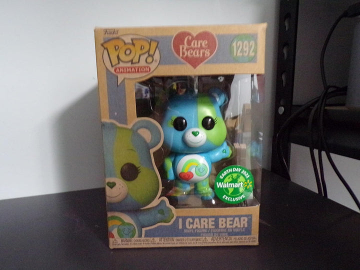 Funko Care Bears I Care Bear Pop! Vinyl Figure - Limited Edition Earth Day 2023 Exclusive