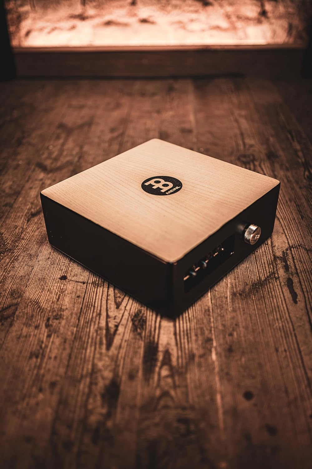 Meinl Percussion Professional Pickup Cajon Snare - Cajon Snare mit Tonabnehmer/Elektronik - Zwei int