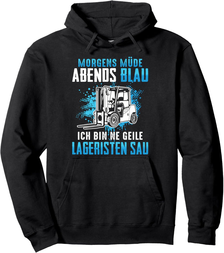 Staplerfahrer Gabelstapler Stapler Lagerist Spruch Pullover Hoodie