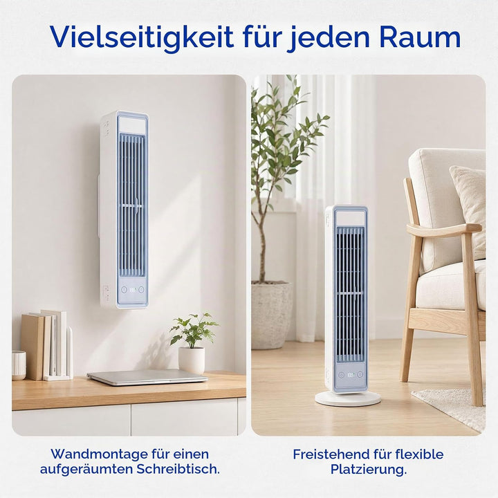 BreezaMax Air Kühlkönig, Airzuma Portable, Polar Breeze–BreezaMax Mini Cooling Ace, Leise &amp; Energiee