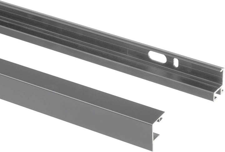 Kesseböhmer Linero style Küchenreling Edelstahloptik 600 x 22 x 29 mm Aluminium Nischensystem von SO