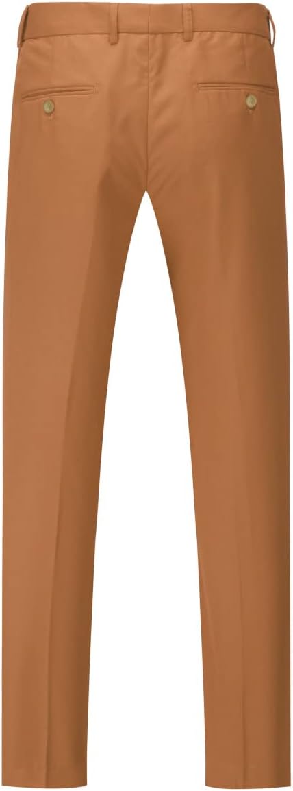 YOUTHUP Herren 3 Teilig Anzug Slim Fit Formell Anzüge 1 Knopf Herrenanzug für Business Hochzeit S Br