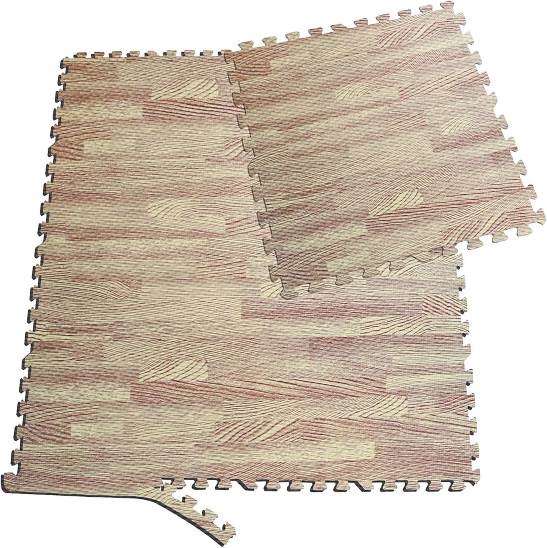 Sporttrend 24® 18 Schutzmatten + 36 Randstücke Set in Hellbraun 60x60x1cm | 6,48qm | Bodenschutzmatt