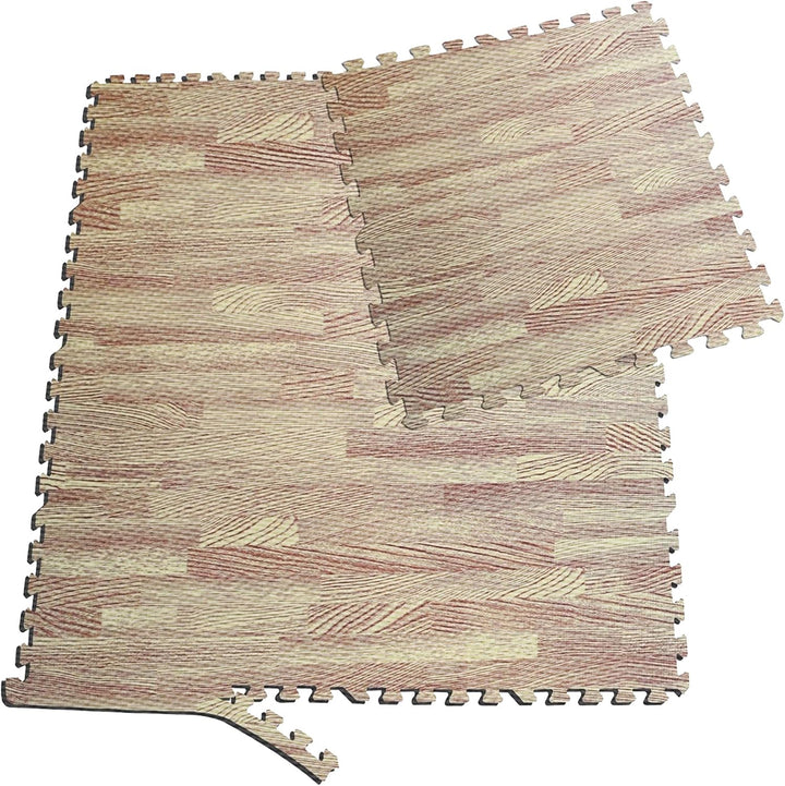 Sporttrend 24® 18 Schutzmatten + 36 Randstücke Set in Hellbraun 60x60x1cm | 6,48qm | Bodenschutzmatt