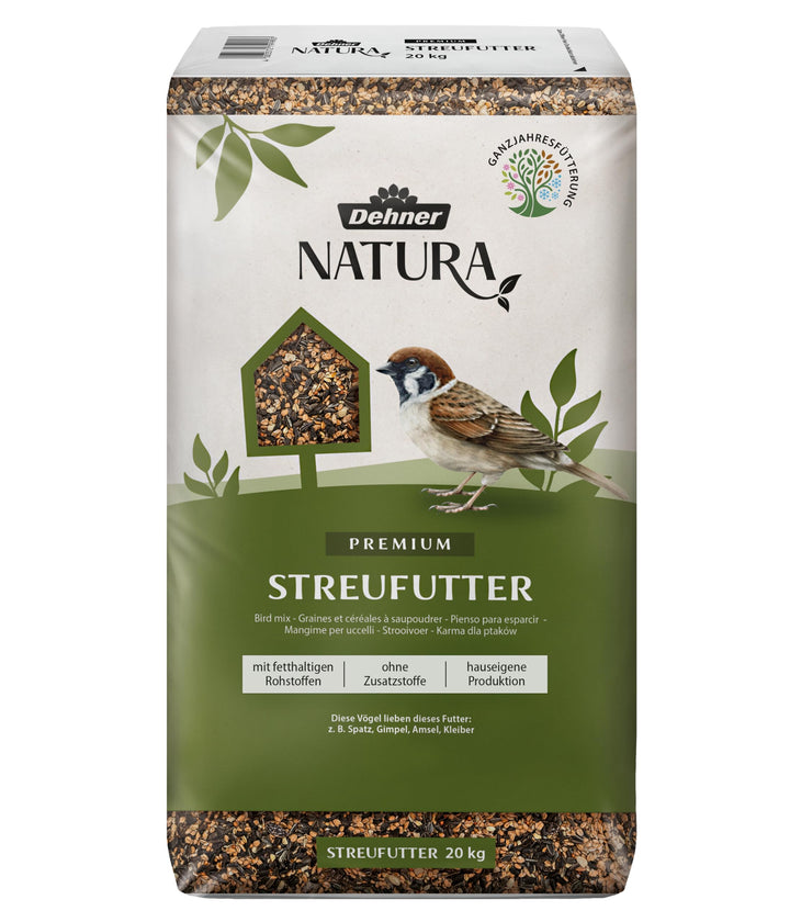 Dehner Natura Wildvogelfutter, Streufutter, 20 kg