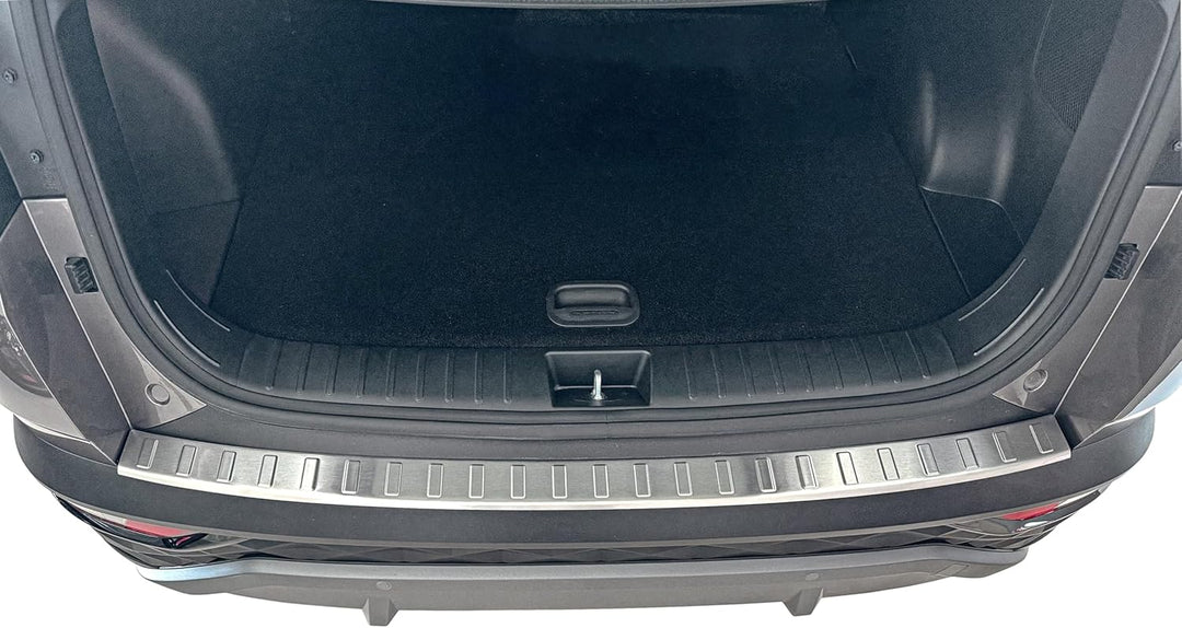 RECAMBO Ladekantenschutz Edelstahl MATT - kompatibel für Hyundai Tucson | Typ NX4 | BJ ab 2020> - V2