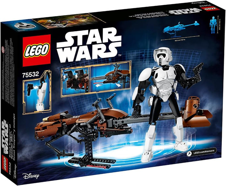 LEGO Star Wars Scout Trooper & Speeder Bike 75532 Building Kit