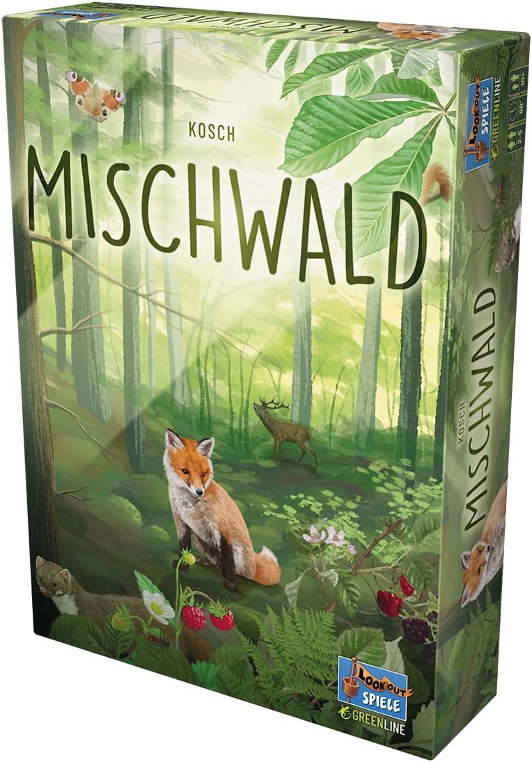 Lookout, Mischwald, Familienspiel, Kartenspiel, 2-5 Spieler, Ab 10+ Jahren, 60 Minuten, Deutsch