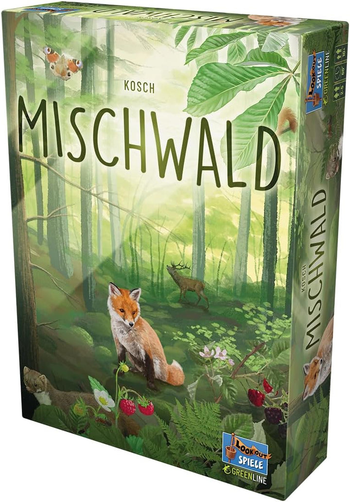 Lookout, Mischwald, Familienspiel, Kartenspiel, 2-5 Spieler, Ab 10+ Jahren, 60 Minuten, Deutsch