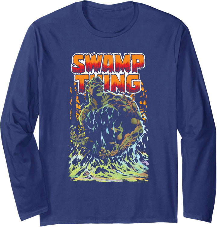 Justice League Swamp Thing Langarmshirt