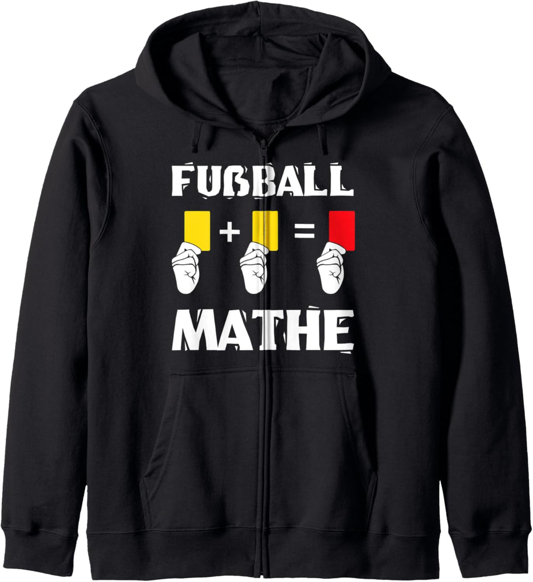 Schiedsrichter Fussballschiedsrichter Fussballer Fussballspruch Kapuzenjacke