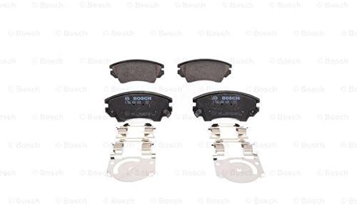 Bosch BP1187 Bremsbeläge - Vorderachse - ECE-R90 Zertifizierung - vier Bremsbeläge pro Set