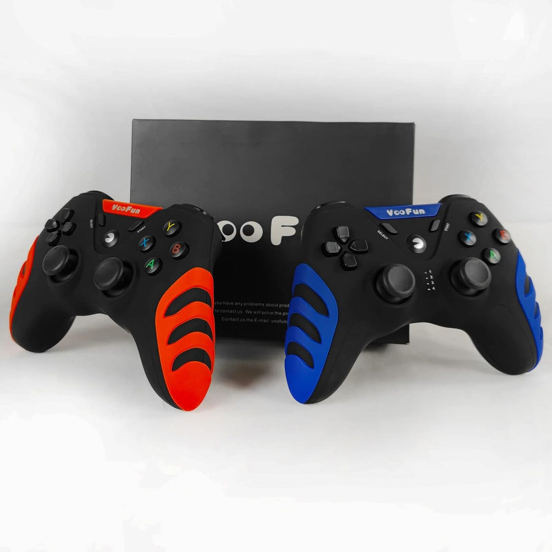 VooFun PC Controller, Wireless PS3 Controller PC Gamepad mit Dual-Vibration, Gaming Controller für P