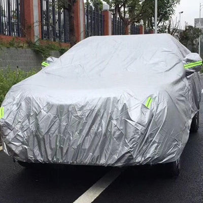 Shkalacar Autoabdeckung für den Aussenbereich, Abdeckung für Autos, atmungsaktiv, UV-beständig, stau