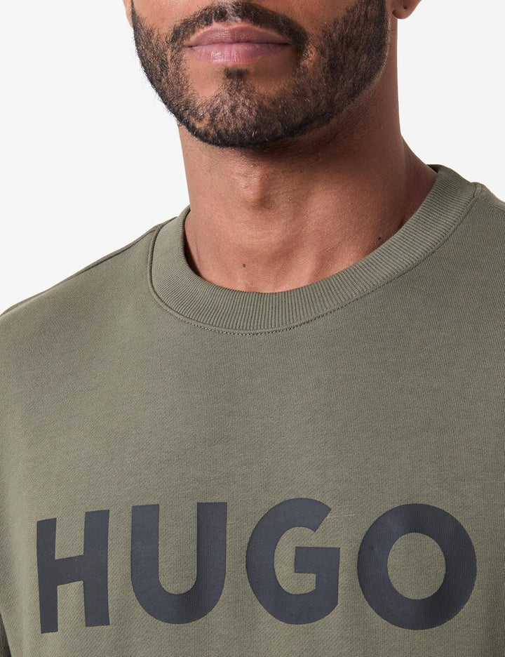 HUGO Herren Dem Sweatshirt M Dark Beige257, M Dark Beige257