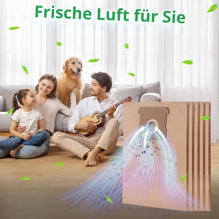 15 Stück Schmutzfangsack 10 L für Einhell TE-VC 18/10 Li Nass-Trockensauger, Einhell 1810/1812 Staub