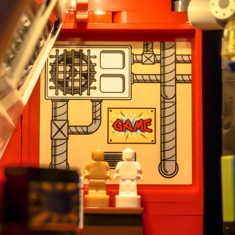 Led Licht Set Kompatibel mit Lego 40805 Arcade Machine (Kein Modell), Dekorationsbeleuchtungsset Com