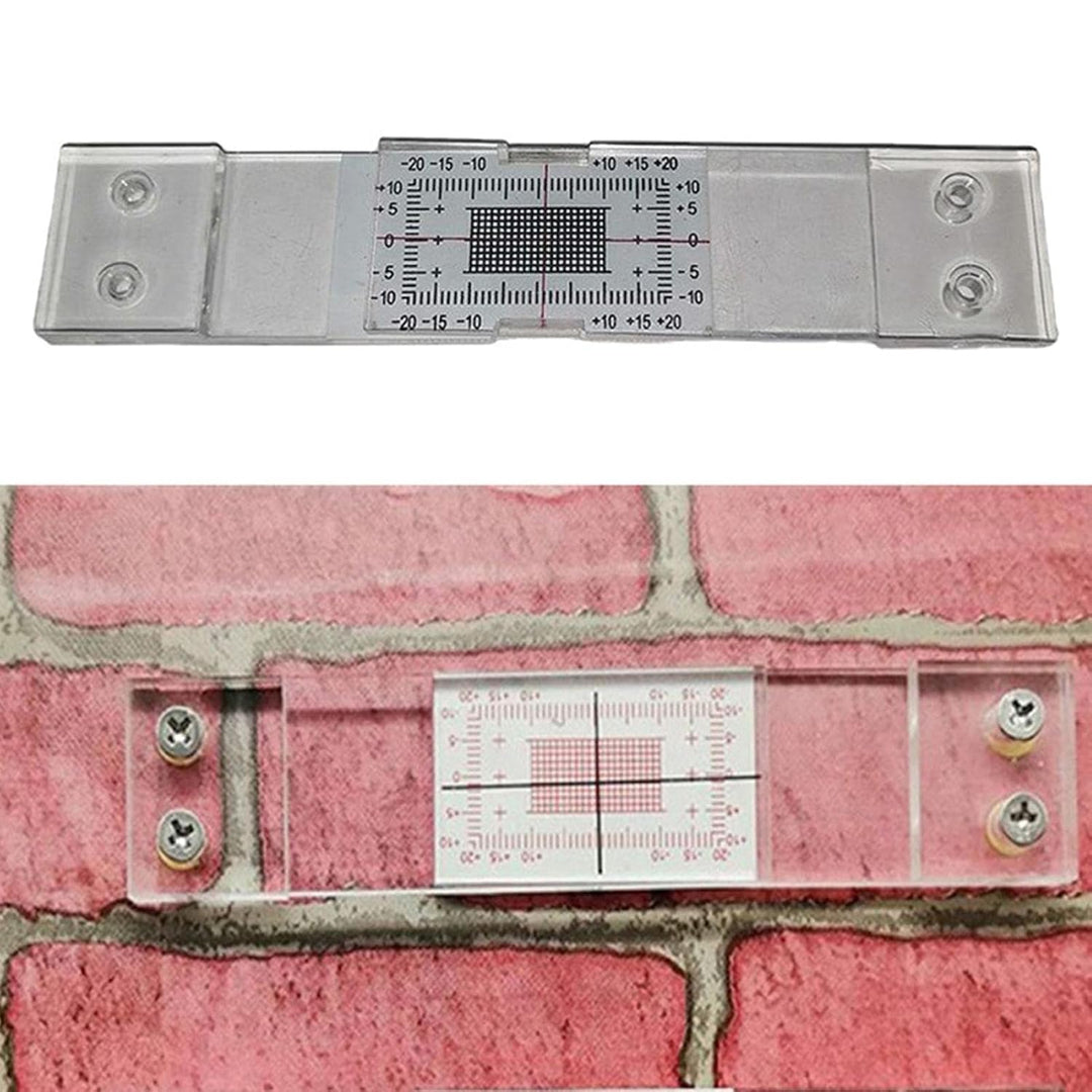 10 Stück Rissmonitor | Gutachter Ausrüstung | Rissmessgerät Monitor | Gebäudewand Standard Rissmonit
