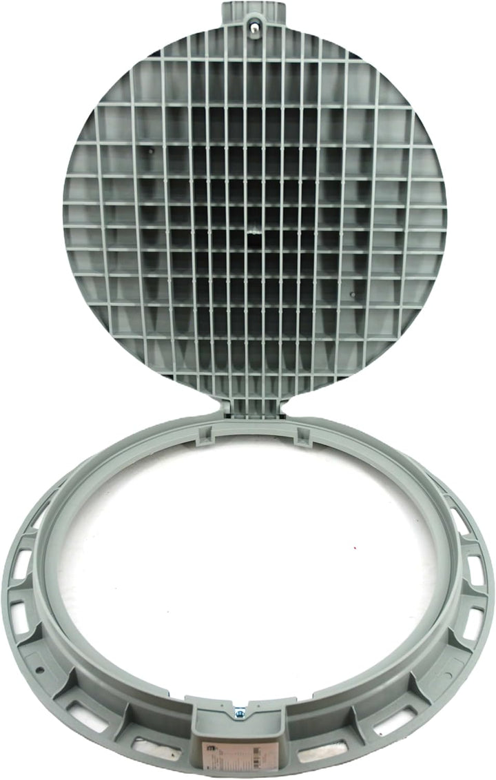 Megaa store Kanaldeckel Kunstoffdeckel Schachtdeckel DN600 Gully Brunnendeckel Kunststoffschacht Sch