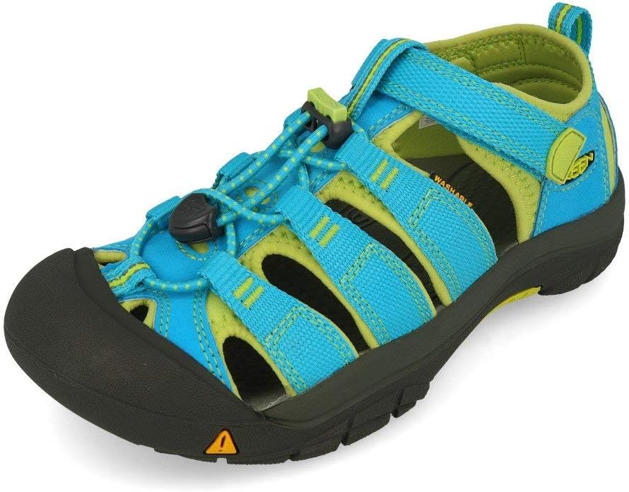 Keen Jungen Unisex Kinder Newport H2 T-SUPER Lemon/NEUTRAL Gray Sandalen, 31 EU Blau